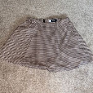 Plaid Skirt